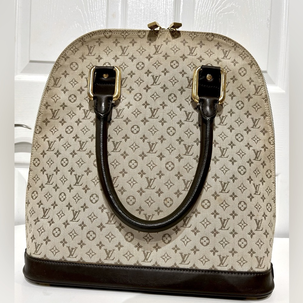 Authentic LV  Minilin Alma Haute Bag